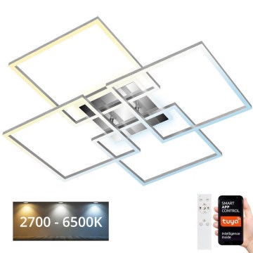 Brilo - LED himmennettävä kattovalaisin FRAME LED/50W/230V 2700-6500K Wi-Fi Tuya + kaukosäädin