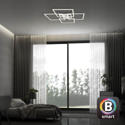 Brilo - LED himmennettävä kattovalaisin FRAME LED/50W/230V 2700-6500K Wi-Fi Tuya + kaukosäädin