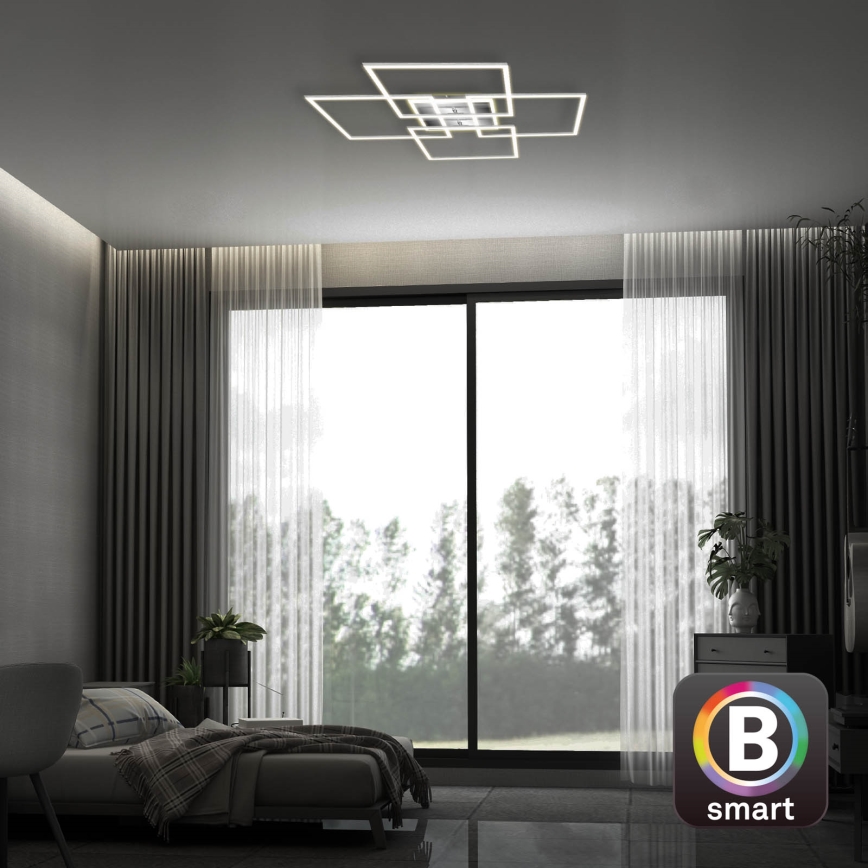 Brilo - LED himmennettävä kattovalaisin FRAME LED/50W/230V 2700-6500K Wi-Fi Tuya + kaukosäädin