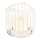 Brilo - LED Himmennettävä rechargeable ulko pöytävalaisin LED/2W/5V IP44 valkoinen