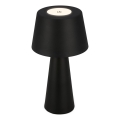 Brilo - LED Himmennettävä rechargeable ulko pöytävalaisin LED/3,5W/5V IP44 musta