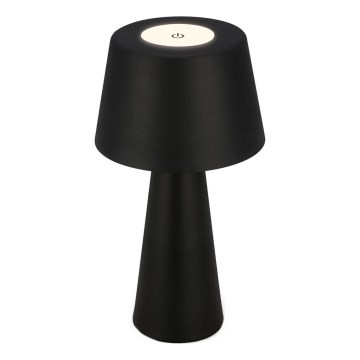 Brilo - LED Himmennettävä rechargeable ulko pöytävalaisin LED/3,5W/5V IP44 musta