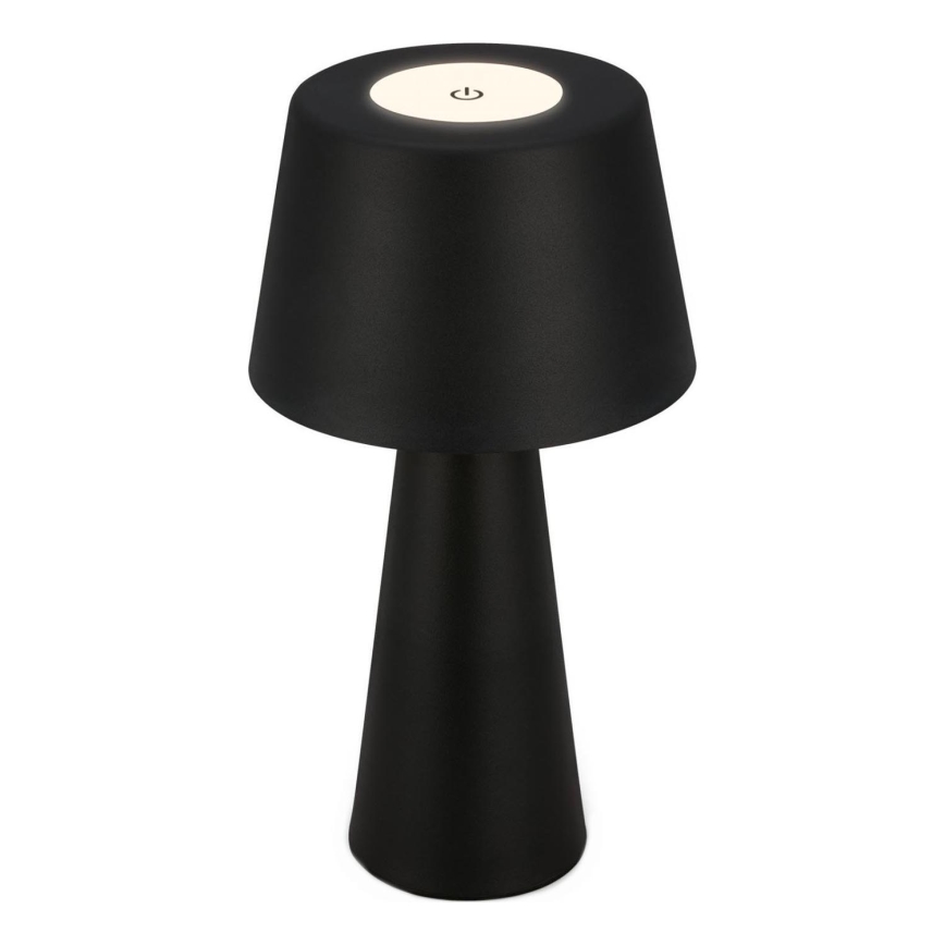Brilo - LED Himmennettävä rechargeable ulko pöytävalaisin LED/3,5W/5V IP44 musta