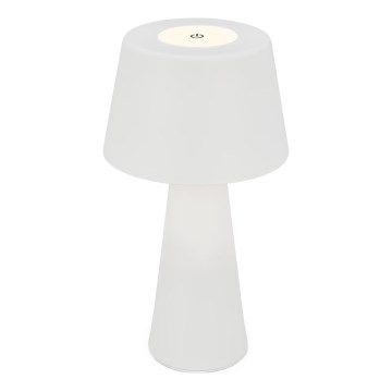 Brilo - LED Himmennettävä rechargeable ulko pöytävalaisin LED/3,5W/5V IP44 valkoinen