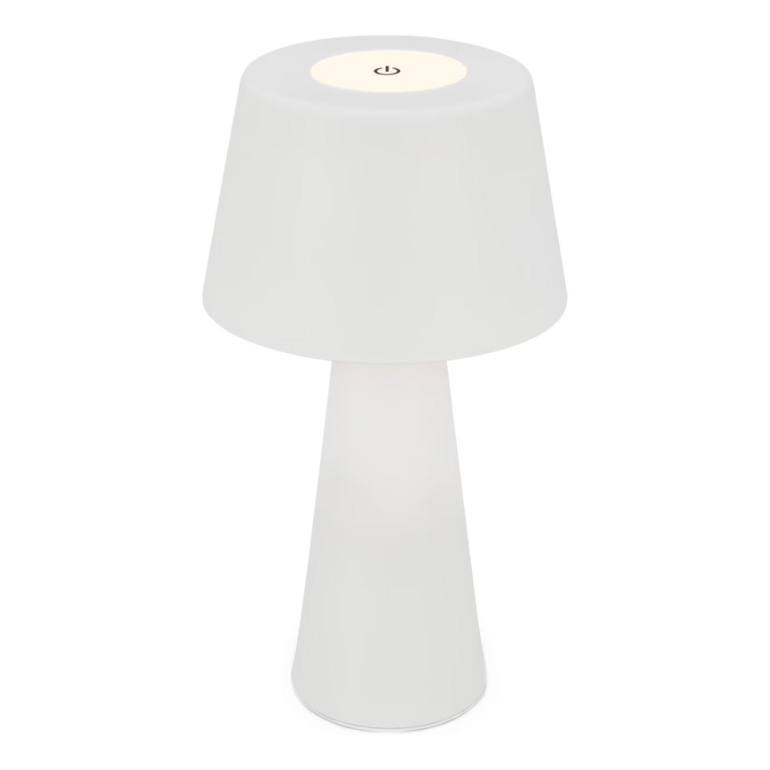 Brilo - LED Himmennettävä rechargeable ulko pöytävalaisin LED/3,5W/5V IP44 valkoinen