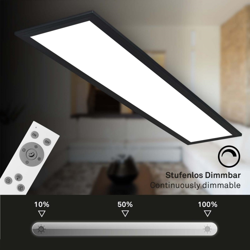 Brilo - LED Himmennetty kiinteä paneeli LED/24,5W/230V 3000-6500K + kauko-ohjaus