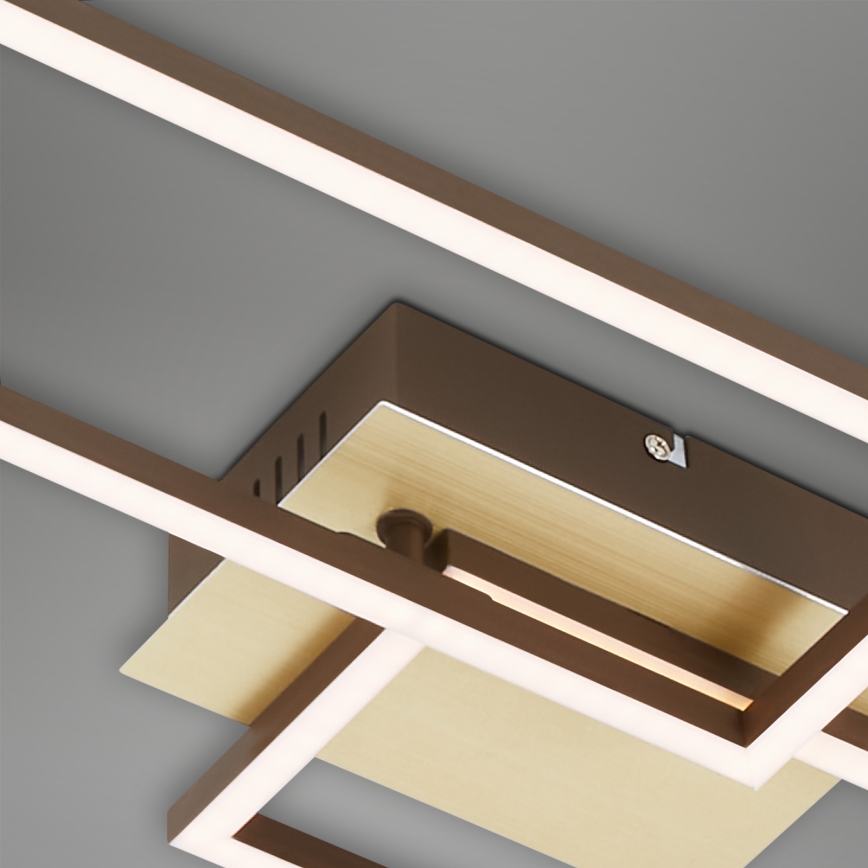 Brilo - LED-himmennyskattokruunu FRAME 2xLED/20W/230V 2700-5000K + kauko-ohjaus