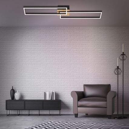 Brilo - LED-himmennyskattokruunu FRAME 2xLED/20W/230V 2700-5000K + kauko-ohjaus