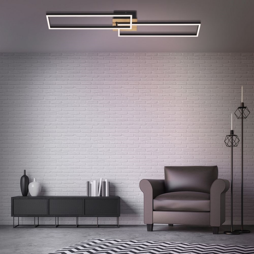 Brilo - LED-himmennyskattokruunu FRAME 2xLED/20W/230V 2700-5000K + kauko-ohjaus