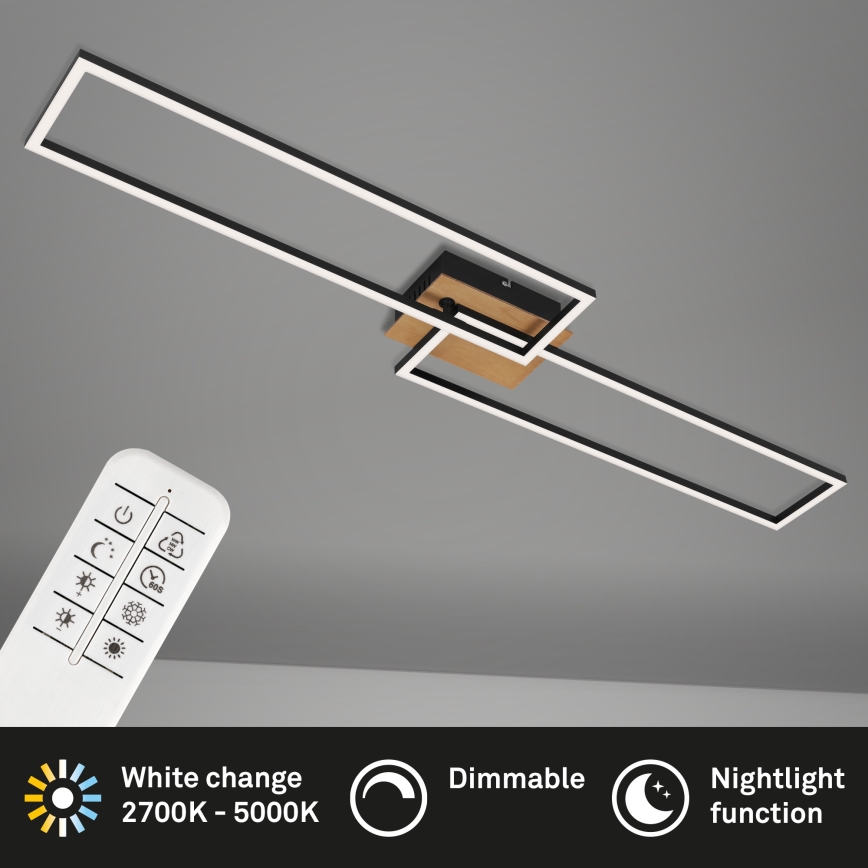 Brilo - LED-himmennyskattokruunu FRAME 2xLED/20W/230V 2700-5000K + kauko-ohjaus