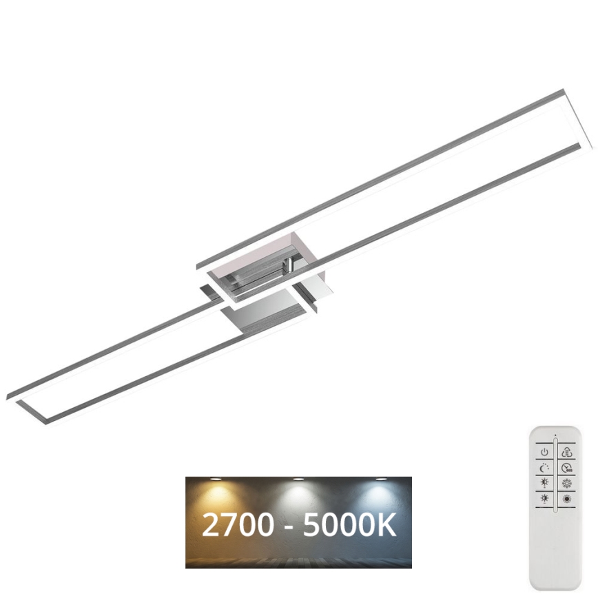 Brilo - LED-himmennyskattokruunu FRAME 2xLED/20W/230V 2700-5000K + kauko-ohjaus