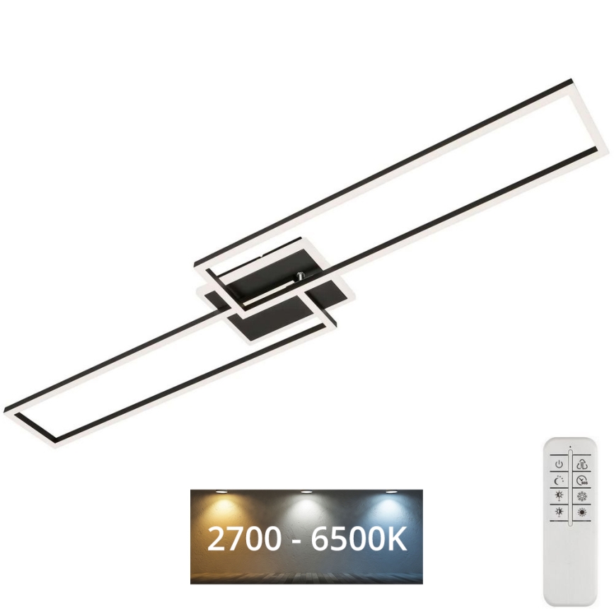 Brilo - LED-himmennyskattokruunu FRAME 2xLED/20W/230V 2700-6500K + kauko-ohjaus