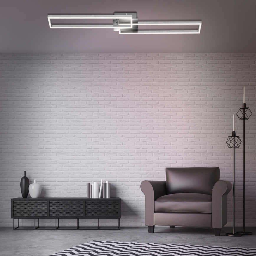 Brilo - LED-himmennyskattokruunu FRAME 2xLED/20W/230V 2700-5000K + kauko-ohjaus