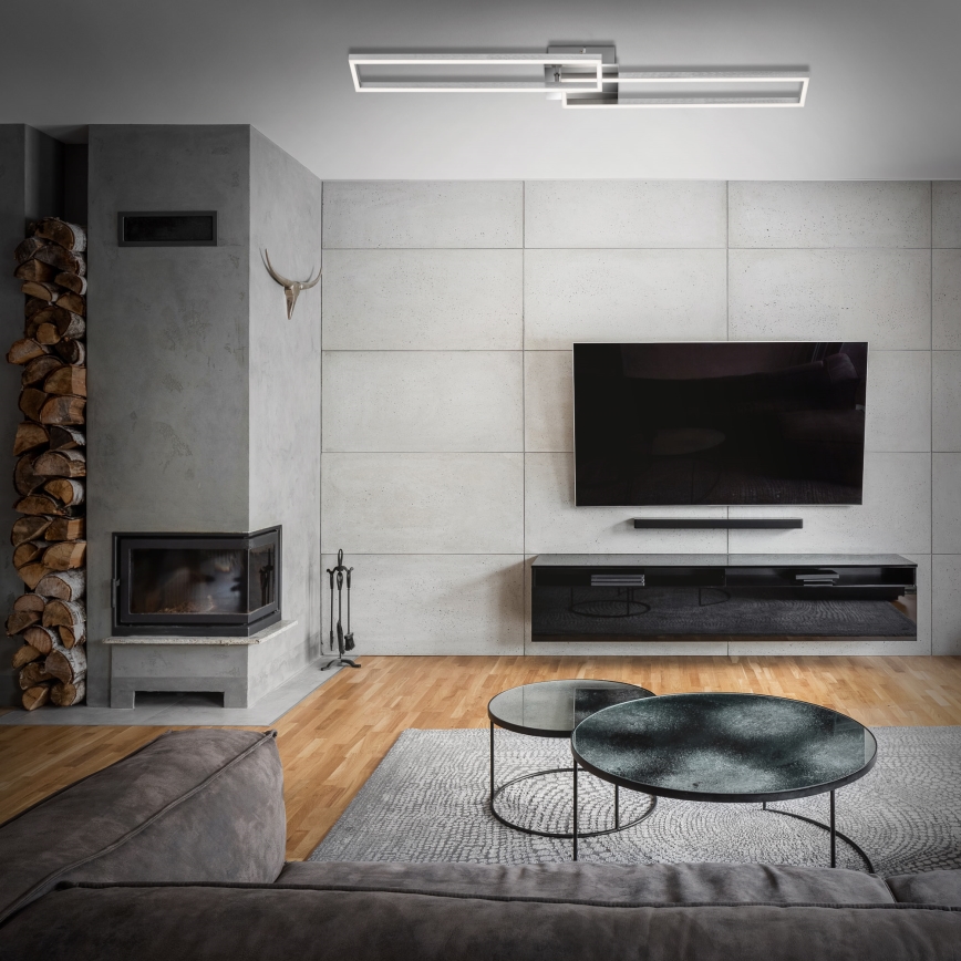 Brilo - LED-himmennyskattokruunu FRAME 2xLED/20W/230V 2700-5000K + kauko-ohjaus
