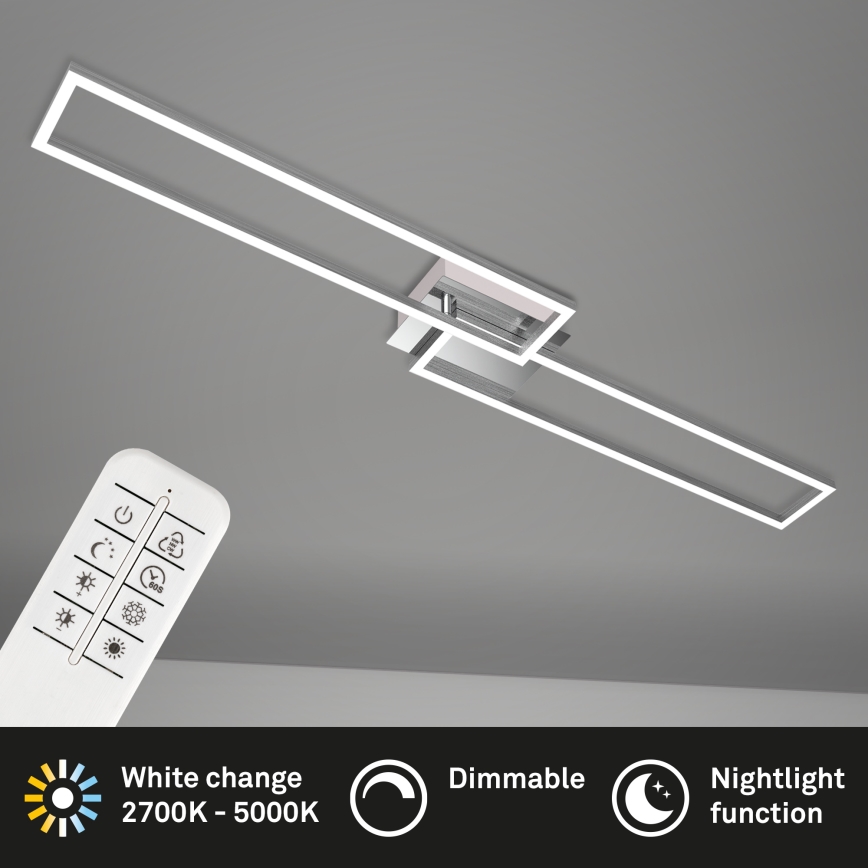 Brilo - LED-himmennyskattokruunu FRAME 2xLED/20W/230V 2700-5000K + kauko-ohjaus
