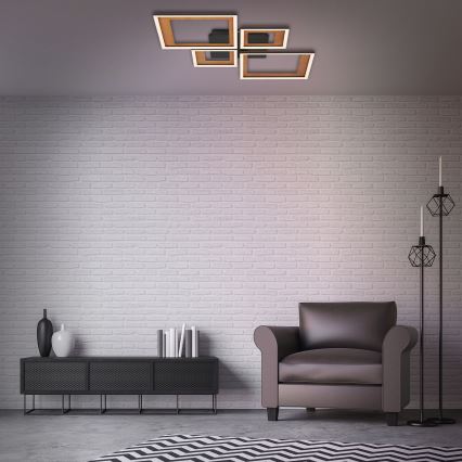 Brilo - LED-himmennyskattokruunu FRAME LED/38W/230V
