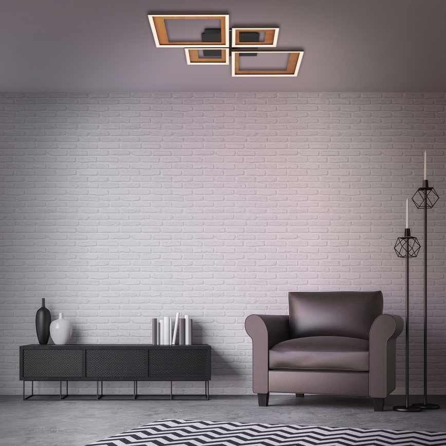 Brilo - LED-himmennyskattokruunu FRAME LED/38W/230V