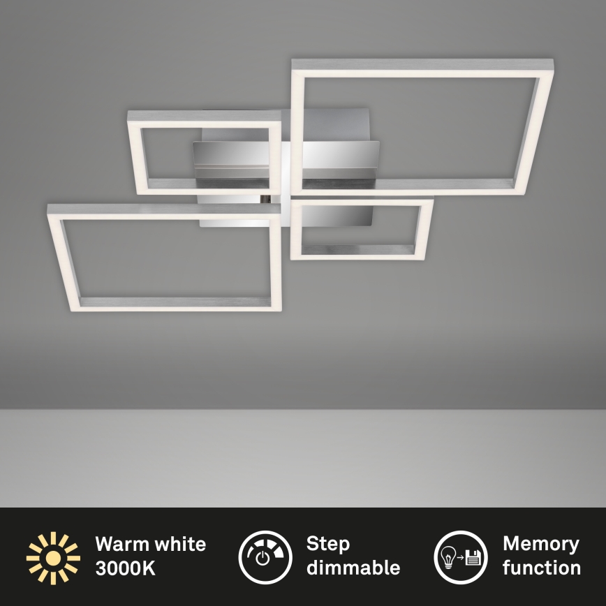 Brilo - LED-himmennyskattokruunu FRAME LED/44W/230V