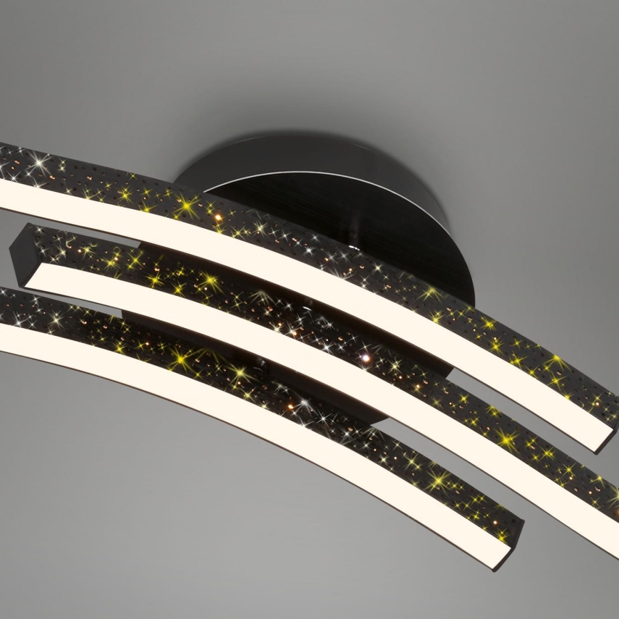 Brilo - LED-kattovalaisin LED/19W/230V 3000K musta