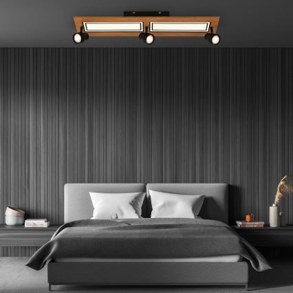 Brilo - LED-kattovalaisin LED/24W/230V + 3xGU10/9W 3000K