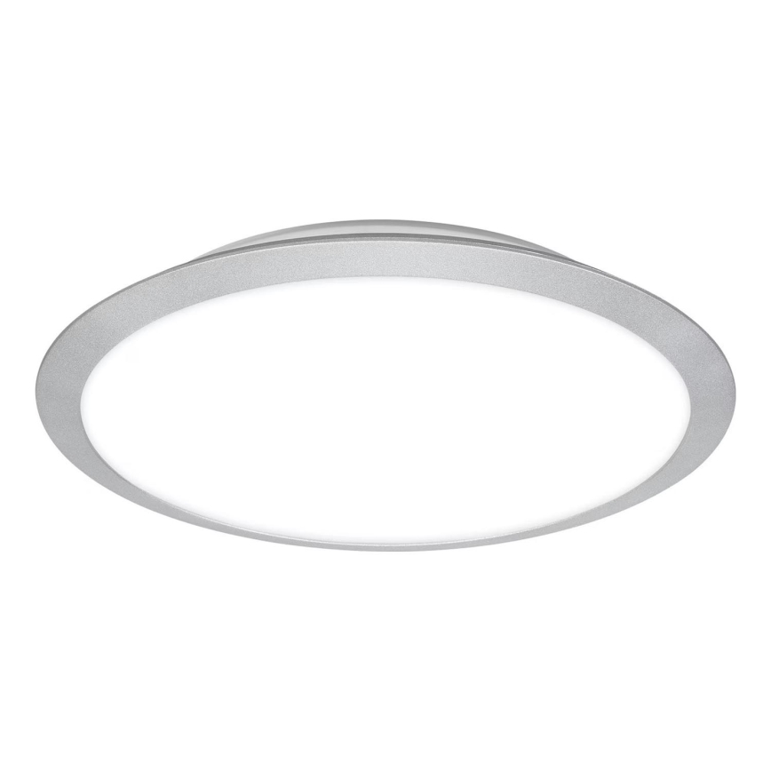 Brilo - LED-kylpyhuoneen kattovalaisin CTS LED/21W/230V 3000/4000K IP44 halkaisija 37 cm mattakromi