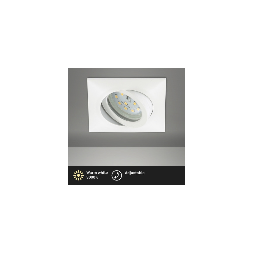 Brilo - LED Kylpyhuoneen upotettava valo LED/5W/230V IP23 valkoinen