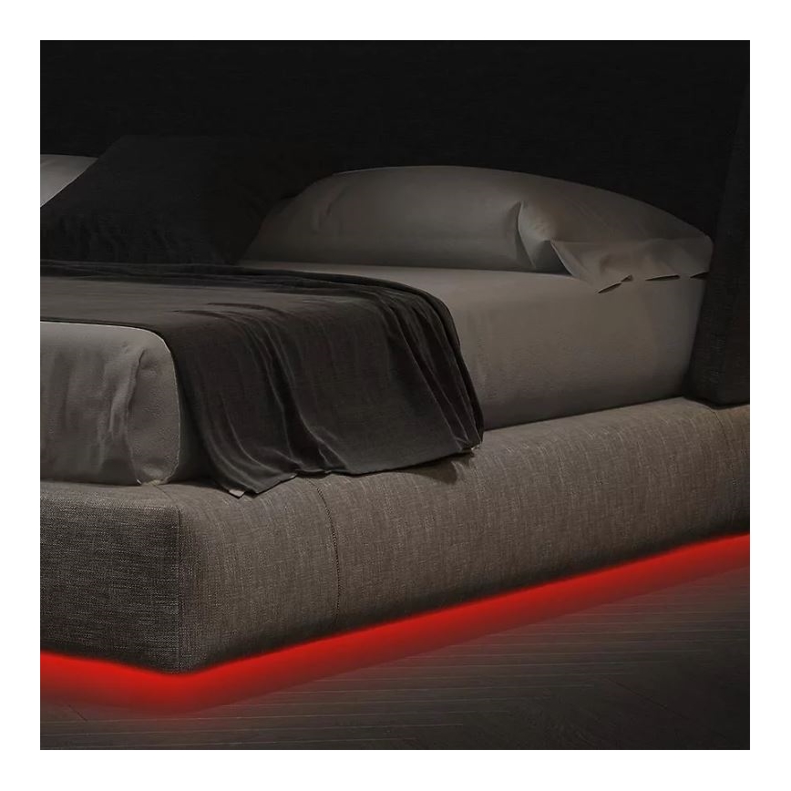 Brilo - LED RGBW Himmennettävä nauha 6,5m LED/22W/230V + kauko-ohjaus