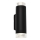 Brilo - LED-ulkoseinävalaisin 2xGU10/4,7W/230V IP44 4000K musta