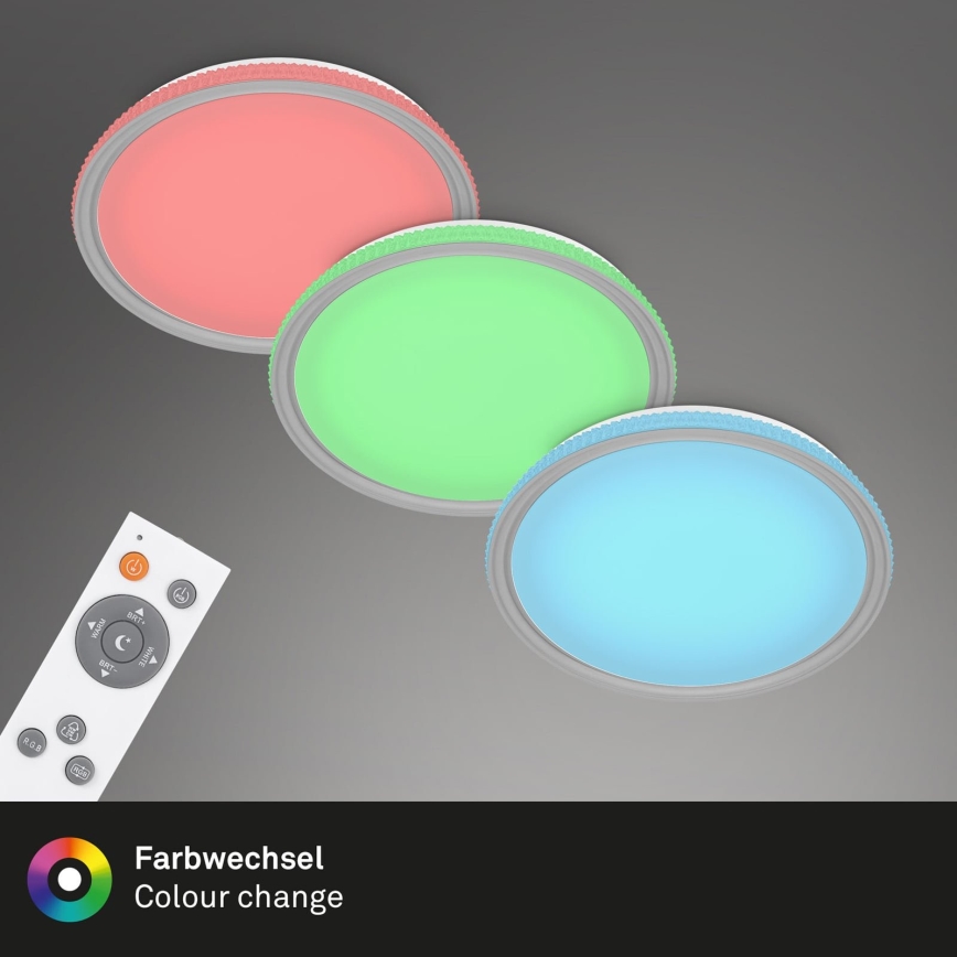 Brilo - LED RGB himmennettävä kattovalaisin LED/40W/230V 3000-6500K + kaukosäädin