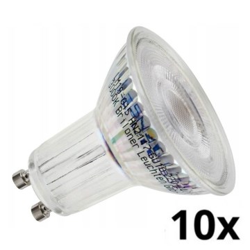 Briloner 0548-003 - SETTI 10x LED-polttimo GU10/3,5W/230V 3000K