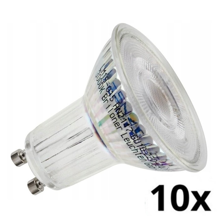 Briloner 0548-003 - SETTI 10x LED-polttimo GU10/3,5W/230V 3000K