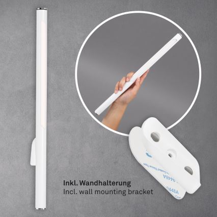 Briloner 1384-016 - LED Himmennettävä kosketus lattialamppu 2in1 EVERYWHERE LED/2,3W/5V