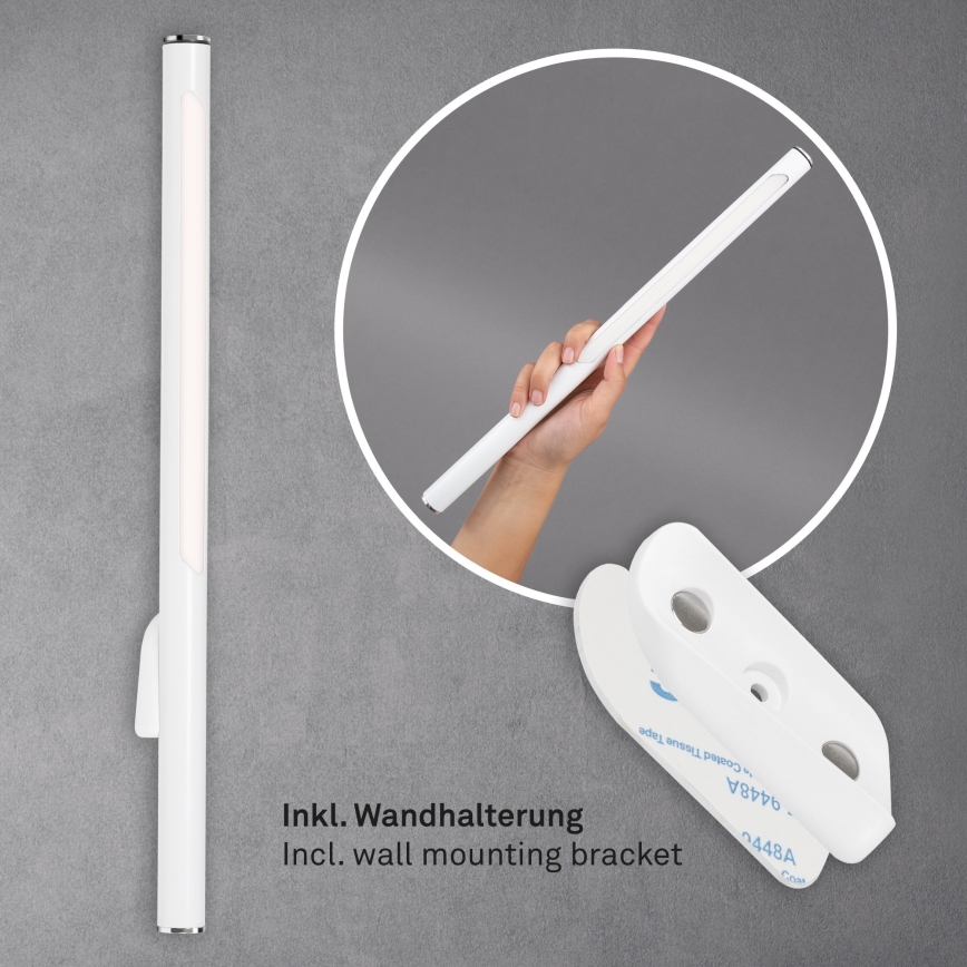 Briloner 1384-016 - LED Himmennettävä kosketus lattialamppu 2in1 EVERYWHERE LED/2,3W/5V