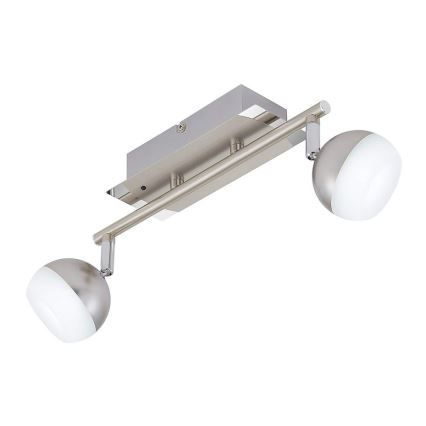 Briloner 2040-022 - LED RGB Himmennettävä kohdevalo 2xLED/3,3W/230V + Kauko-ohjaus