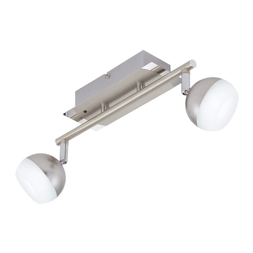 Briloner 2040-022 - LED RGB Himmennettävä kohdevalo 2xLED/3,3W/230V + Kauko-ohjaus