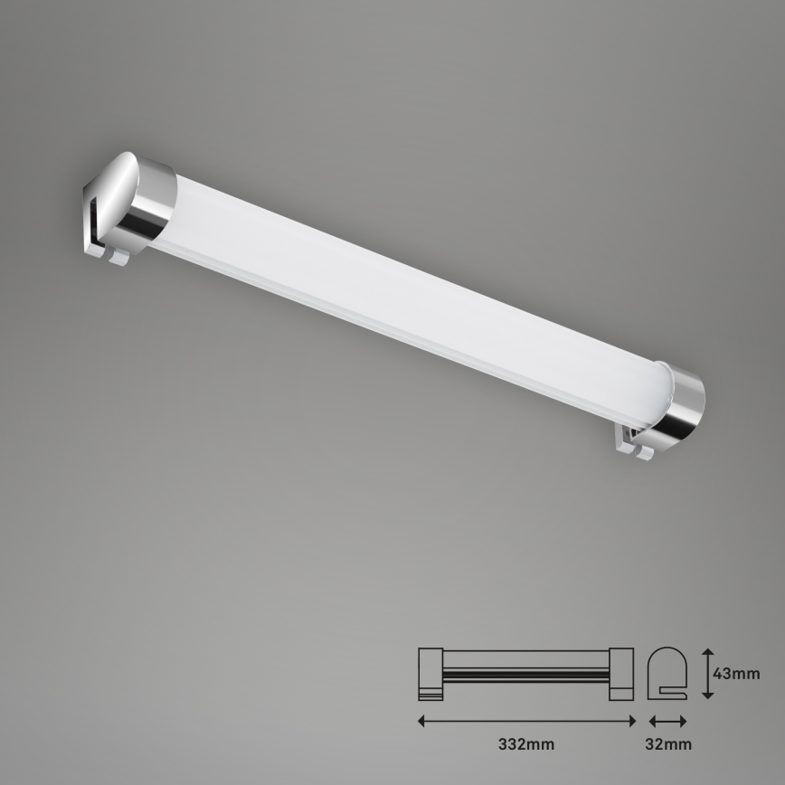 Briloner 2059-018 - Kylpyhuoneen LED-peilivalo SPLASH LED/8W/230V IP44