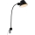 Briloner 2079-015 - Joustava seinälamppu  1xE27/10W/230V musta
