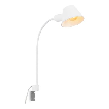 Briloner 2079-016 - Joustava seinälamppu  1xE27/10W/230V valkoinen