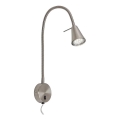 Briloner 2082-012 - LED-seinävalaisin COMFORT LIGHT 1xGU10/5W/230V mattakromi