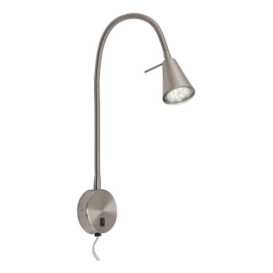 Briloner 2082-012 - LED-seinävalaisin COMFORT LIGHT 1xGU10/5W/230V mattakromi