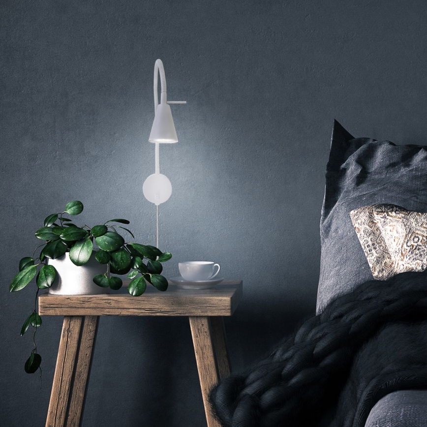 Briloner 2082-016 - LED-seinävalaisin COMFORT LIGHT 1xGU10/5W/230V valkoinen