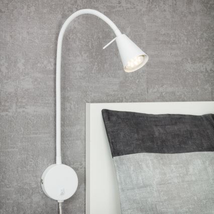 Briloner 2082-016 - LED-seinävalaisin COMFORT LIGHT 1xGU10/5W/230V valkoinen