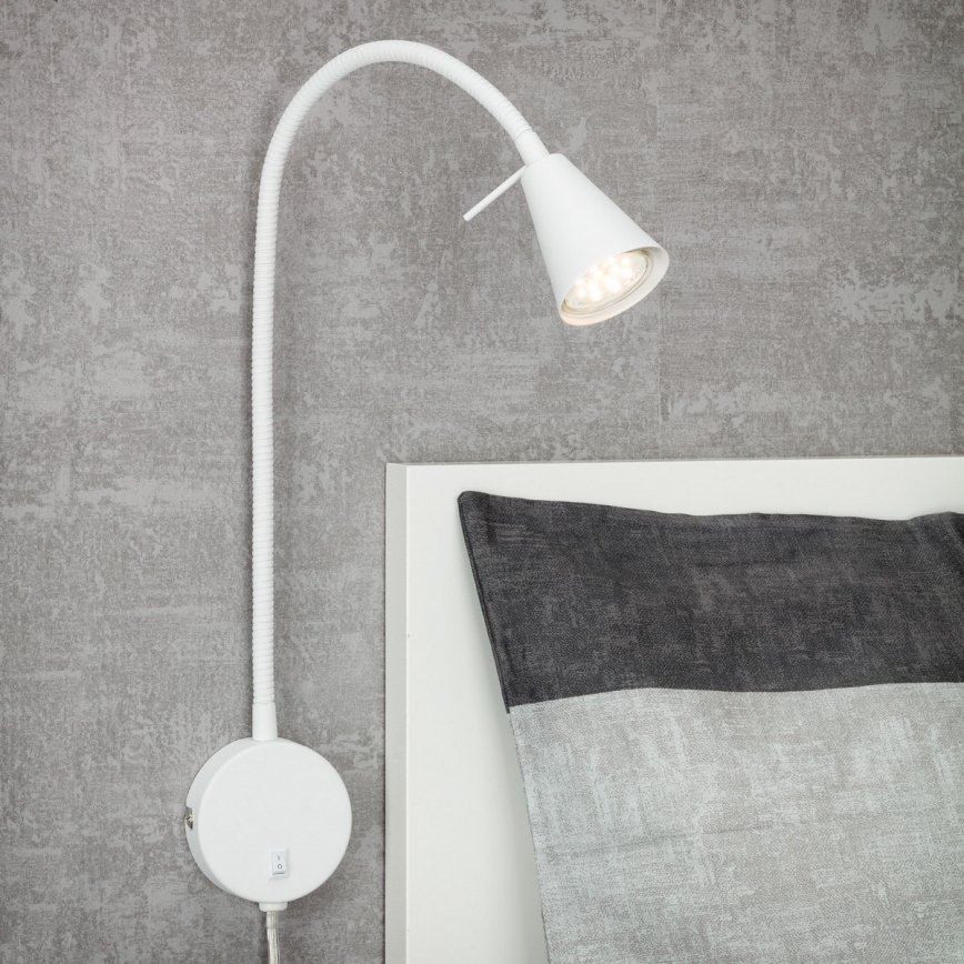 Briloner 2082-016 - LED-seinävalaisin COMFORT LIGHT 1xGU10/5W/230V valkoinen