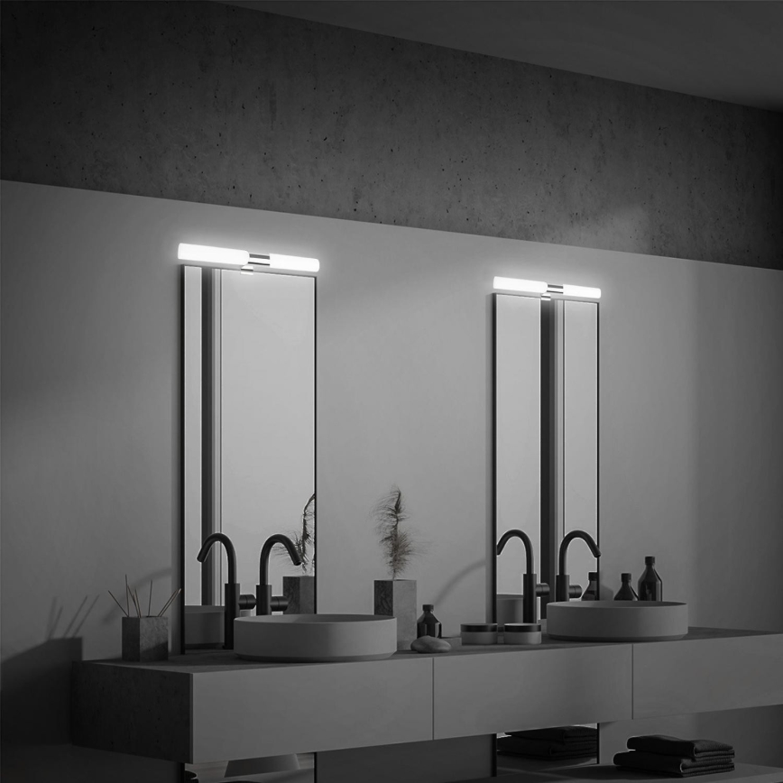 Briloner 2113-118 - Kylpyhuoneen LED-peilivalo LED/12W/230V IP44 47 cm kiiltävä kromi