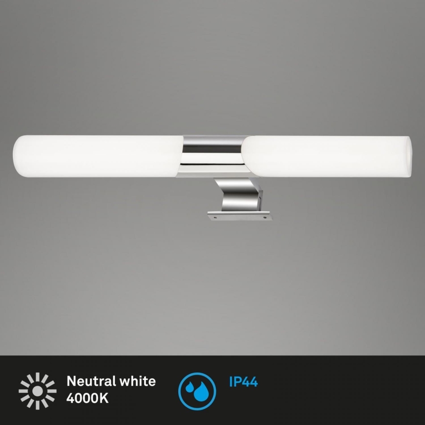 Briloner 2113-118 - Kylpyhuoneen LED-peilivalo LED/12W/230V IP44 47 cm kiiltävä kromi