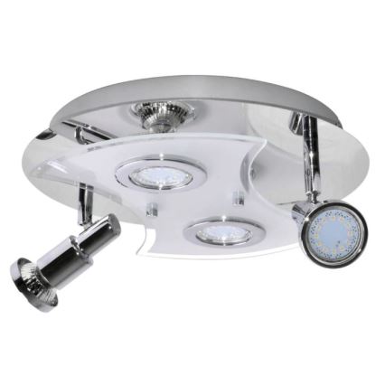 Briloner 2159-048LM - LED-kohdevalaisin SPLASH 4xGU10/3W/230V