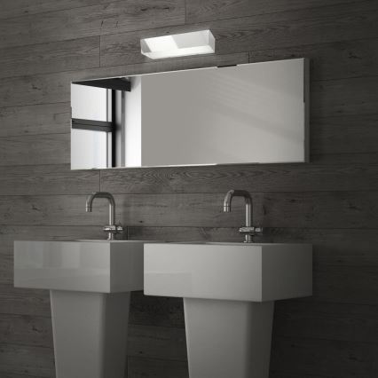 Briloner 2204-018 - LED-ulkoseinävalaisin LED/8W/230V IP44 kiiltävä kromi