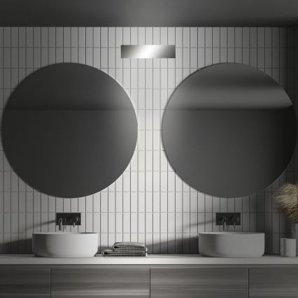 Briloner 2204-018 - LED-ulkoseinävalaisin LED/8W/230V IP44 kiiltävä kromi