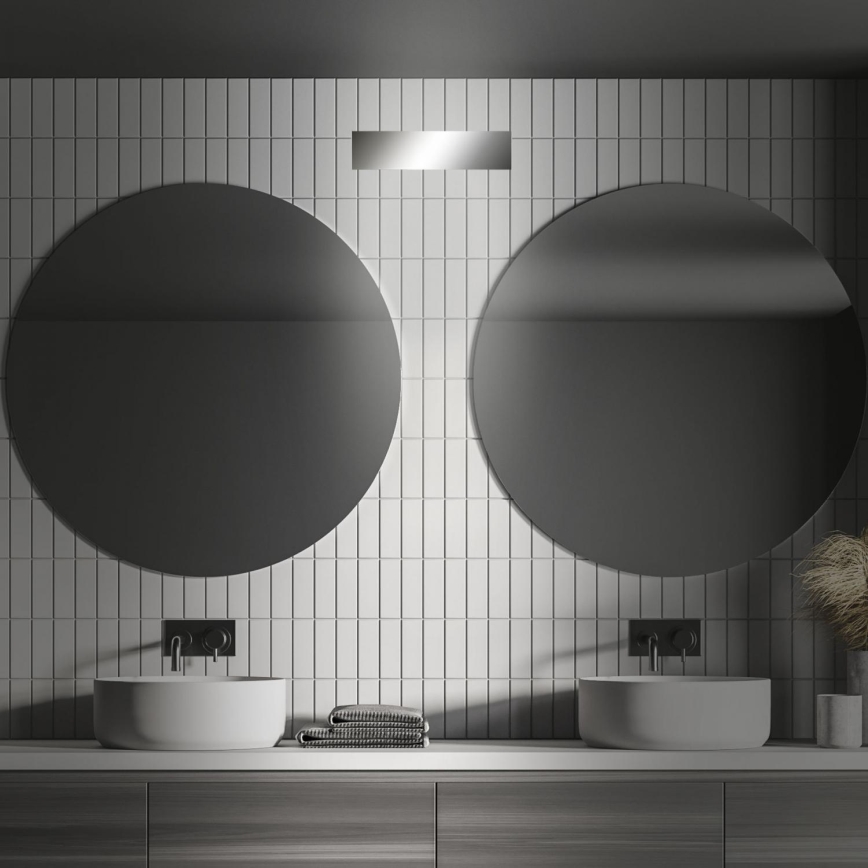 Briloner 2204-018 - LED-ulkoseinävalaisin LED/8W/230V IP44 kiiltävä kromi
