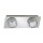 Briloner 2257-028 - LED-kattovalaisin kylpyhuoneessa SURF 2xLED/5W/230V IP44